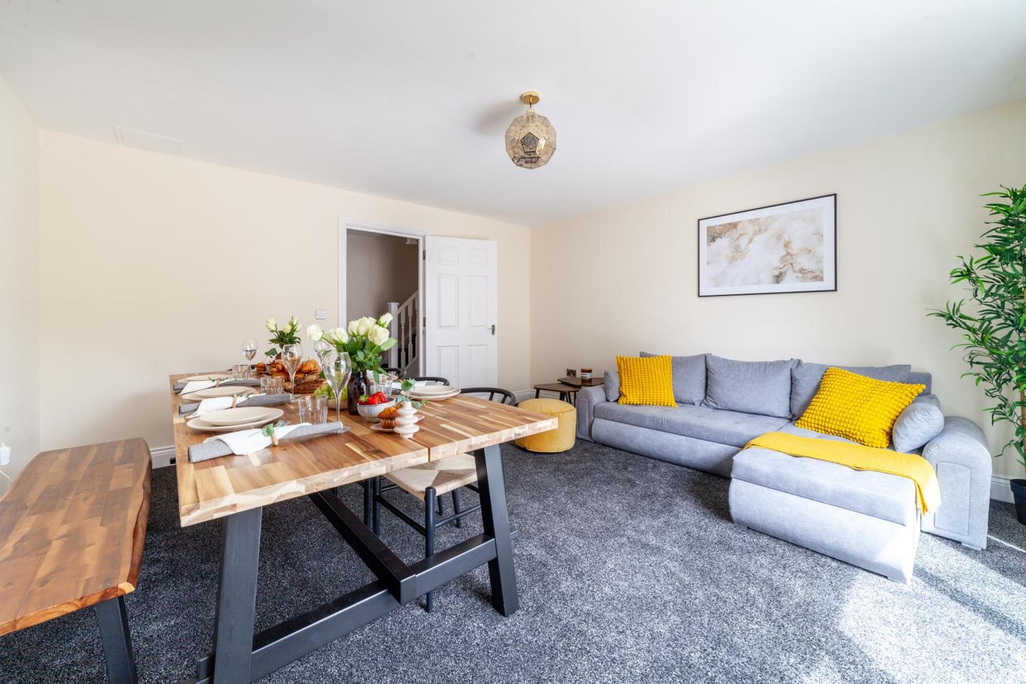 Arte Stays Serviced Houses Stratford - 3 Bedrooms 2 Bathrooms Houses London, Stratford, Maryland, Free Parking, Garden, Weekly Or Monthly Stays - Up To 8 Guests Dış mekan fotoğraf